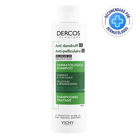 Vichy Dercos Shampoo Anticaspa Cabello Normal A Graso 200ml