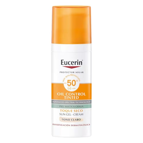 Eucerin Protector Solar Oil 50 FPS Tono Claro 50ml Crema