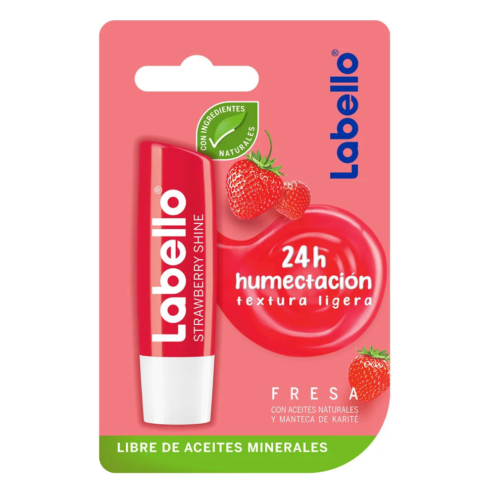 Labello Balsamo Labial Fresa 4.8g