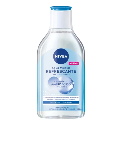 Agua Micelar Refrescante 400ml Nivea