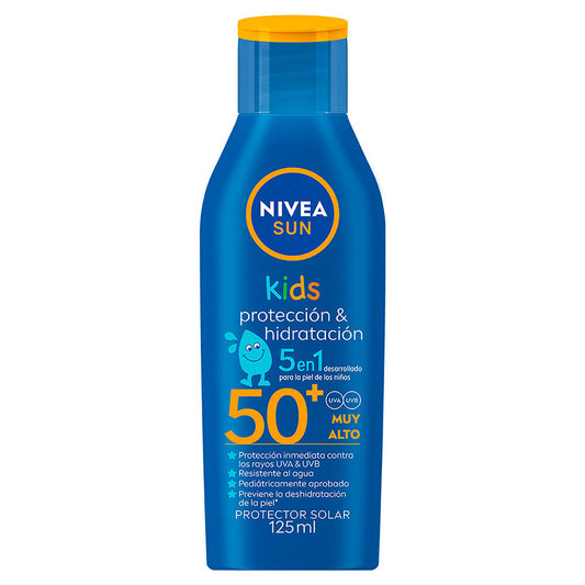 Nivea Sun Kids Protector Solar 50 FPS 125ml Protección & Hidratación