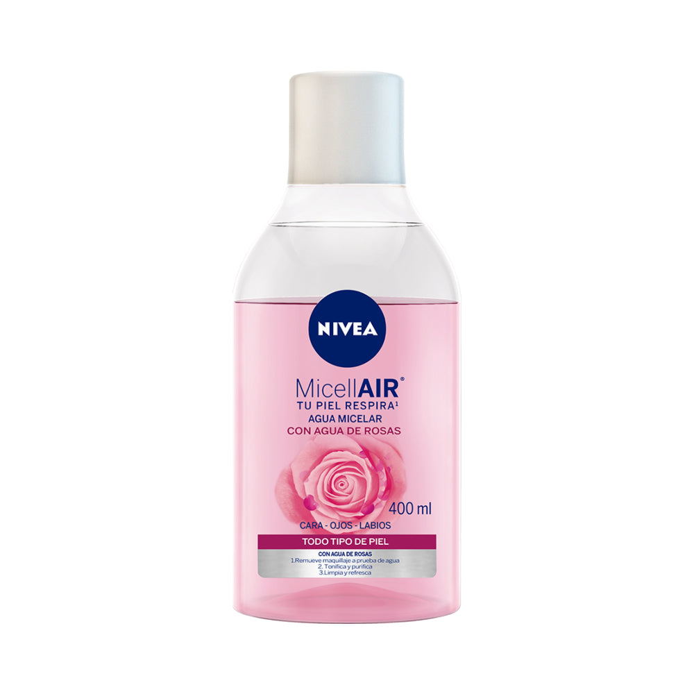 Agua Micelar De Rosas 400ml Nivea